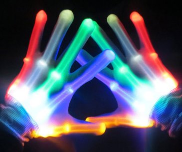 GUANTES LUMINOSOS COLOMBIA