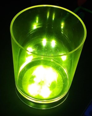 VASO CON LUZ 8 ONZAS