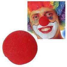 Nariz de payaso en espuma